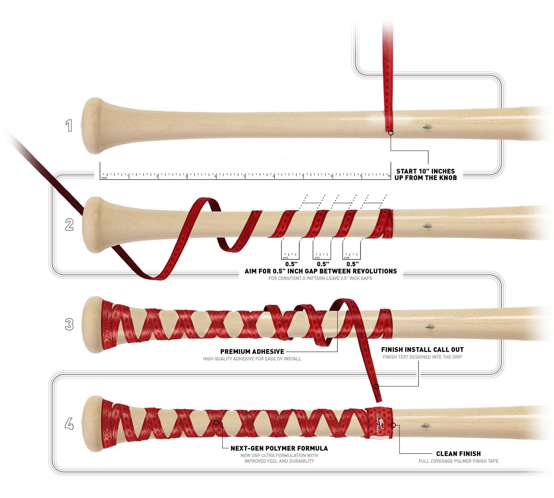 Lizard Skins Mike Trout Rocket Camo 0.5mm DSP Bat Grip